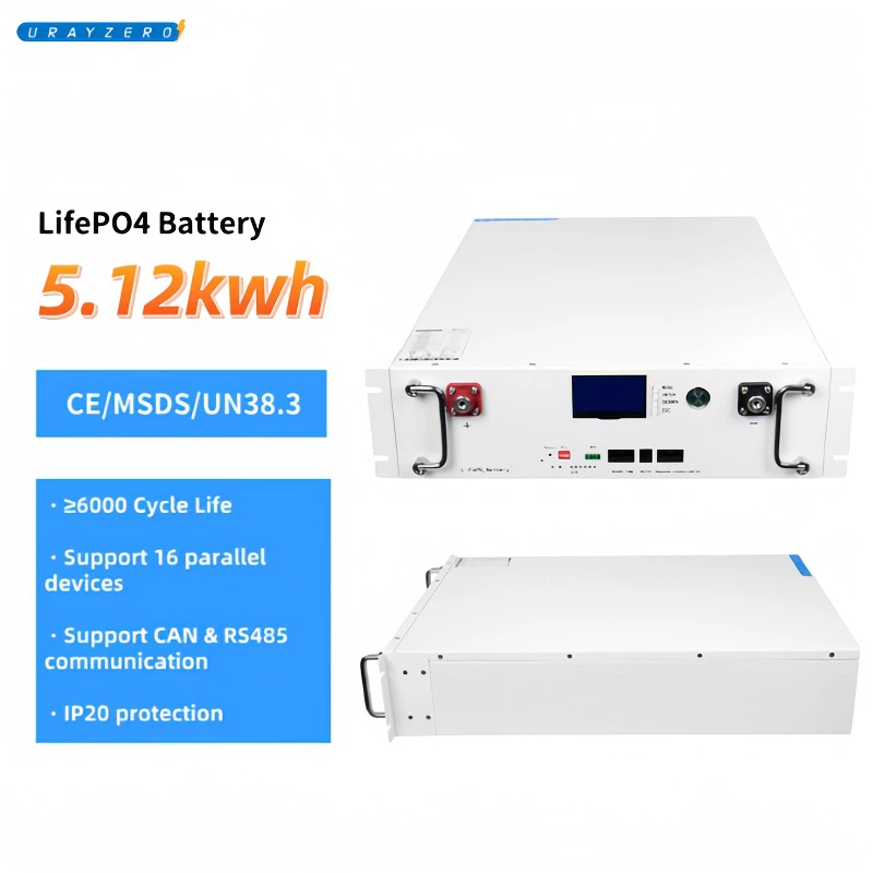 48V 100AH ​​LIFEPO 4 5. 12KWh